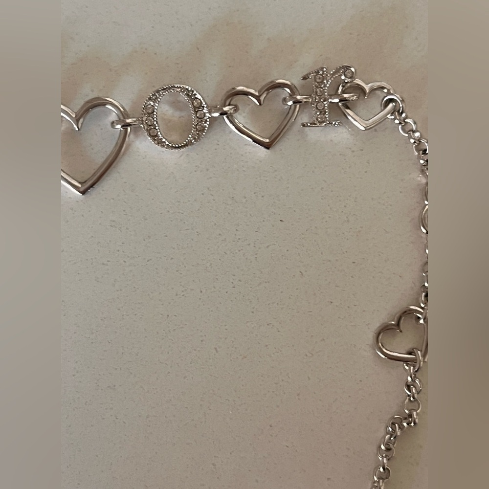 DIOR LOVE HEART NECKLACE - Picture 2 of 8